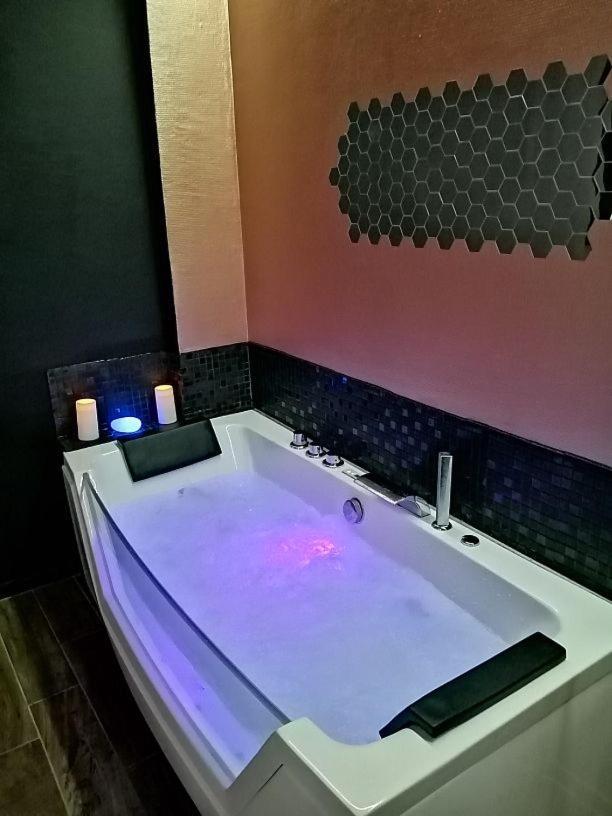 Appartement Avec Balneo Et Sauna Privatif - Le Rose Cuivre Troyes Extérieur photo